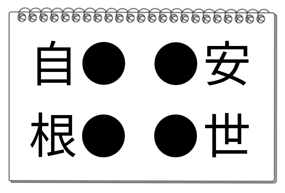 【脳トレクイズ】4つの熟語に共通する漢字は？脳トレクイズに挑戦してみよう！