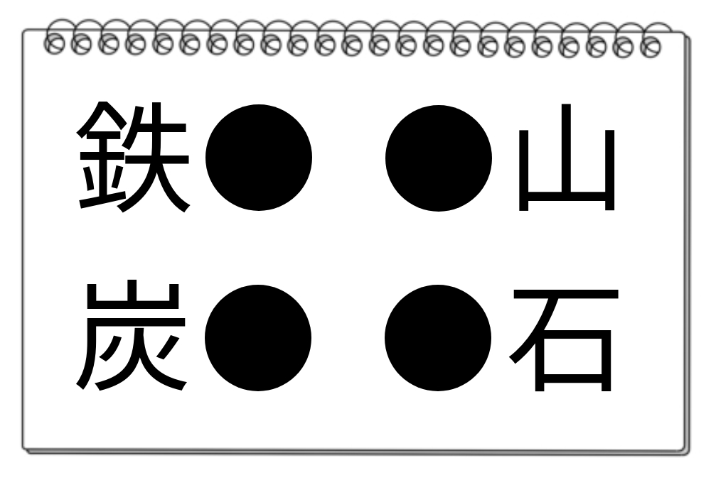 【脳トレクイズ】共通する漢字をさがしてみよう！熟語クイズで頭の体操に挑戦！