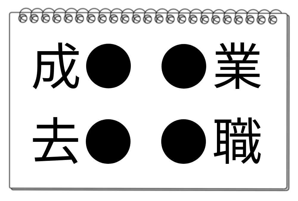 【脳トレクイズ】4つの漢字に共通する文字は？知的好奇心をくすぐる漢字クイズに挑戦しよう！