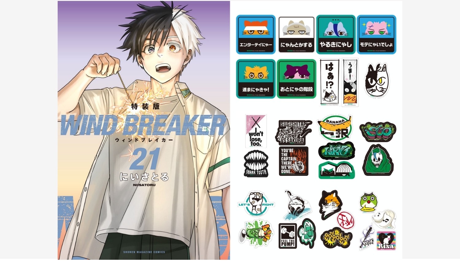 【Amazon調査隊】講談社が『WIND BREAKER』特装版第2弾を発表